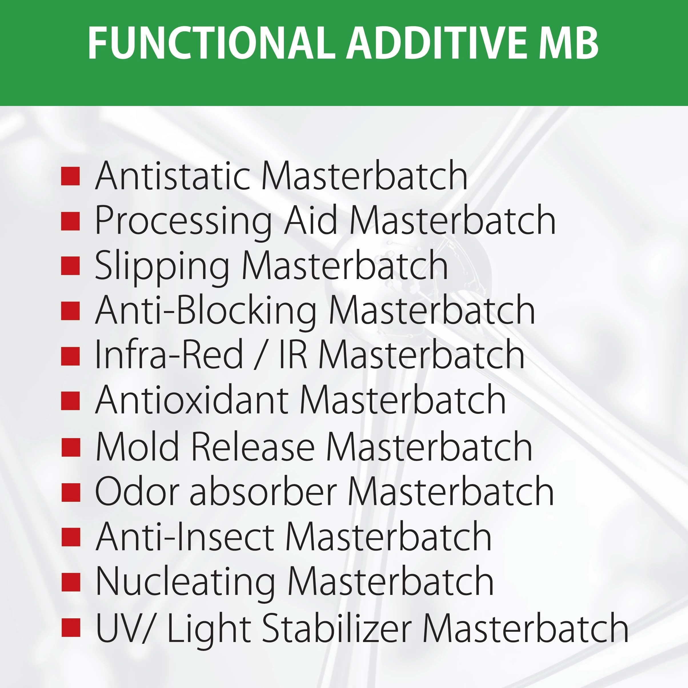 Obeco For Master Batch
